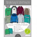 Papierschnittmuster -  Mix&Match Hoddie - Herren - Kibadoo